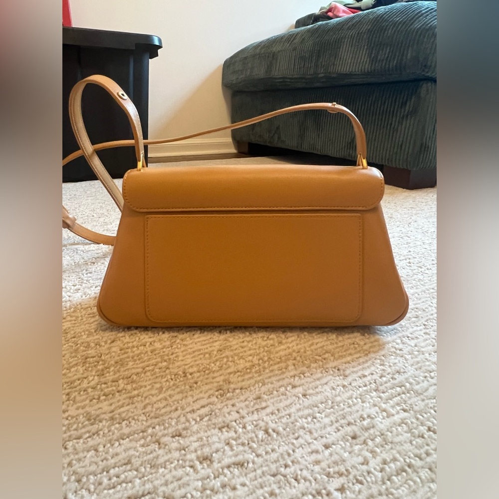 Kate Spade Smooth Tan Leather Shoulder Bag - Picture 7 of 11